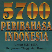 5700 peribahasa Indonesia