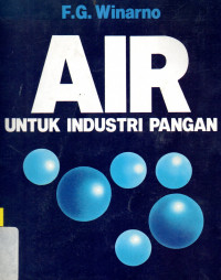 Air untuk industri pangan