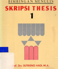 Bimbiingan menulis skripsi thesis 1