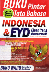 BUKU PINTAR TATA BAHASA INDONESIA & EYD