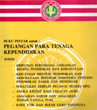 Image of Buku Pintar untuk pegangan para tenaga kependidikan