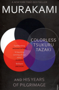 Colorless Tsukuru Tazaki and His years of Pilgrimage