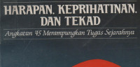 Harapan Keprihatinan dan Tekad