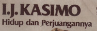 I.J. Kasimo Hidup dan Perjuangannya