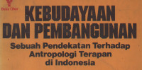 Kebudayaan dan pembangunan