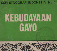 KEBUDAYAAN GAYO