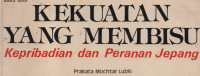 Kekuatan yang Membisu Kepribadian dan Peranan Jepang