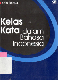 Kelas kata dalam bahasa indonesia