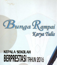 Kepala Sekolah berprestasi Tahun 2016