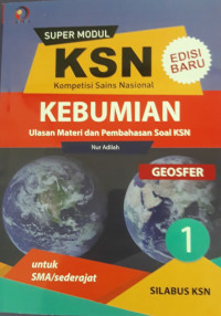Image of KSN Kebumian untuk SMA/Sederajat