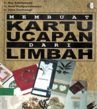 Membuat kartu ucapan dari limbah
