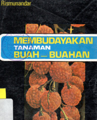 membudayakan tanaman buah-buahan