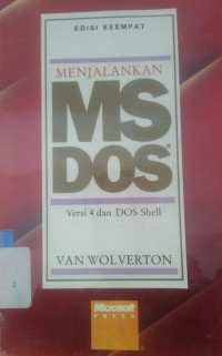 Menjalankan MS DOS versi 4 dan DOS Shell