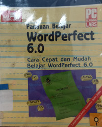 Panduan belajar wordperfect 6.0