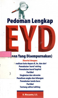 Pedoman lengkap EYD (Ejaan yang disempurnakan)