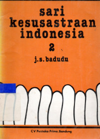 Sari kesusastraan Indonesia 2