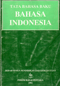 Tata Bahasa Baku Bahasa Indonesia