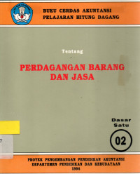 Tentang perdagangan barang dan jasa