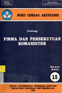 Tentang Persekutuan Firma Dan Komanditer